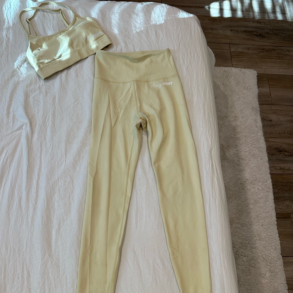 Yellow Workout Set